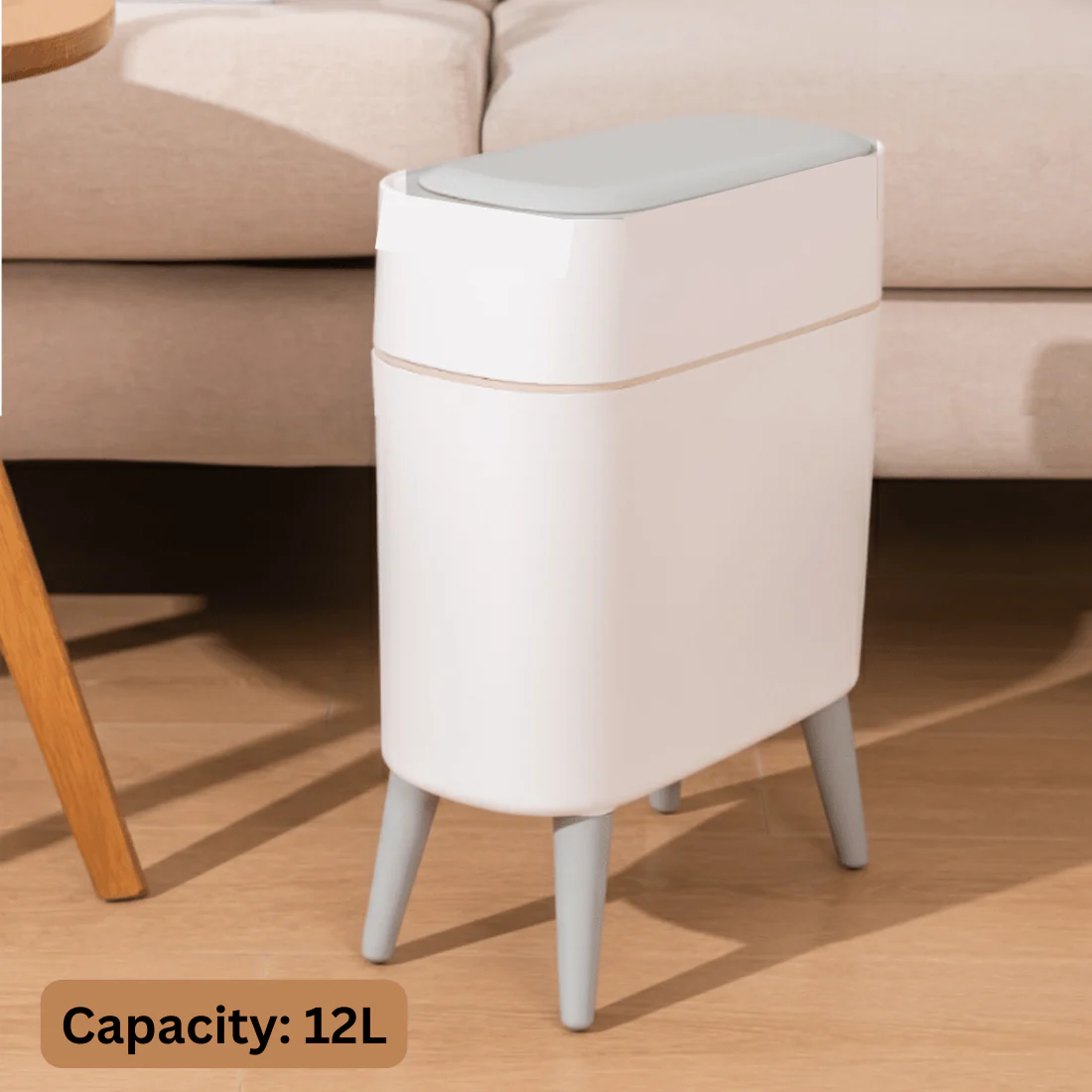 Premium Trash Can with Foot for Bedroom & Hall - Image 5