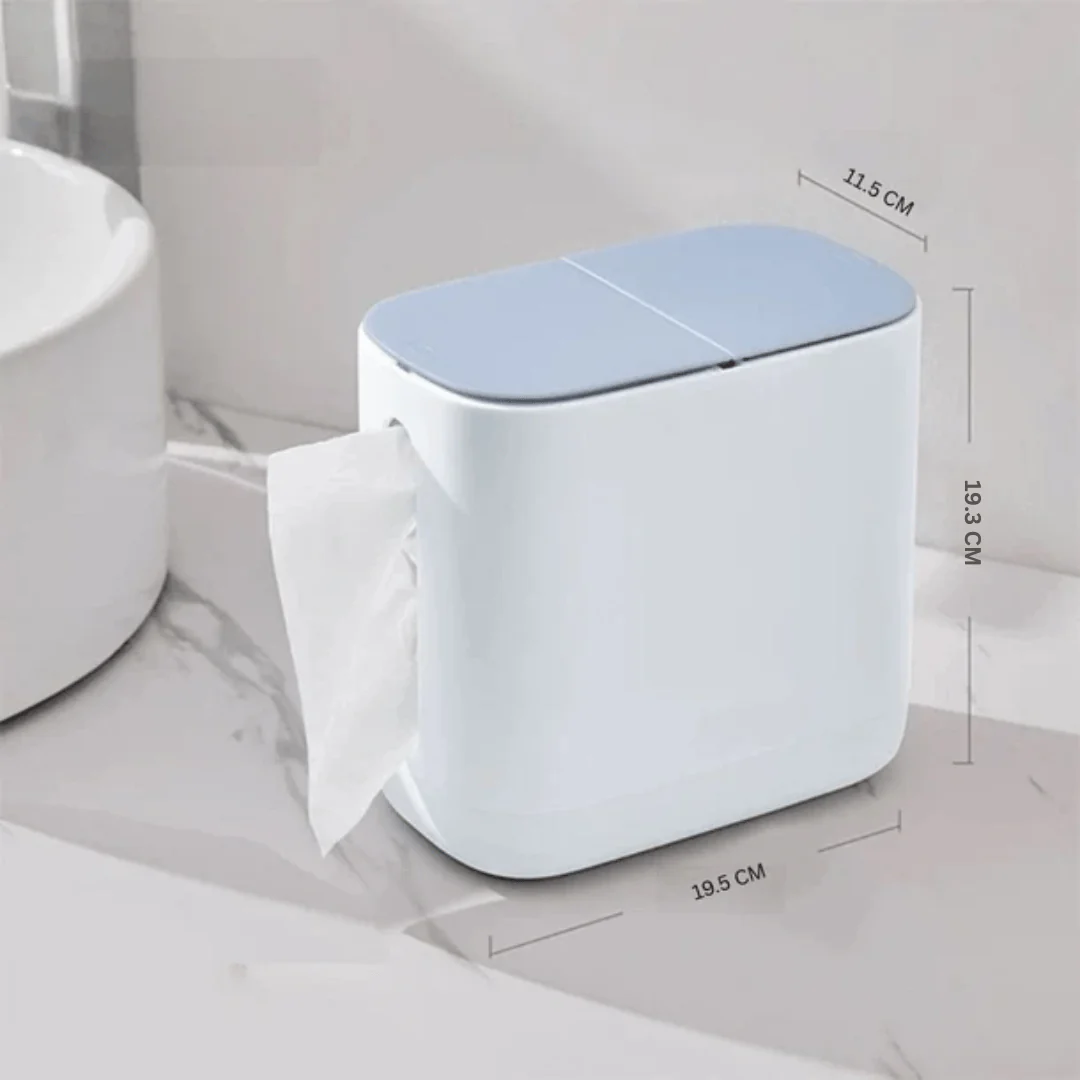 Two-in-One Tissue Holder with Trash Bin - Image 8