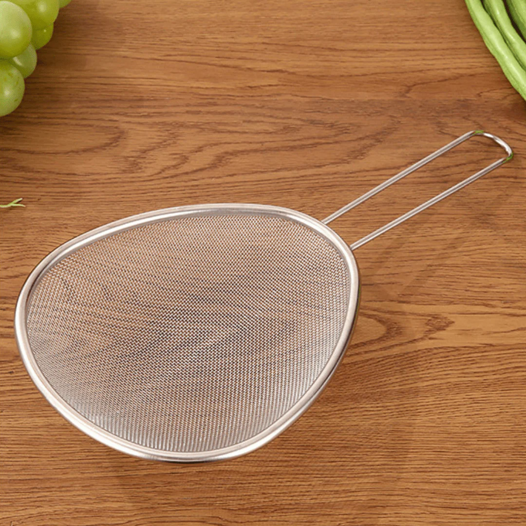 Stainless Steel Fine Mesh Strainer with Handle - Image 6