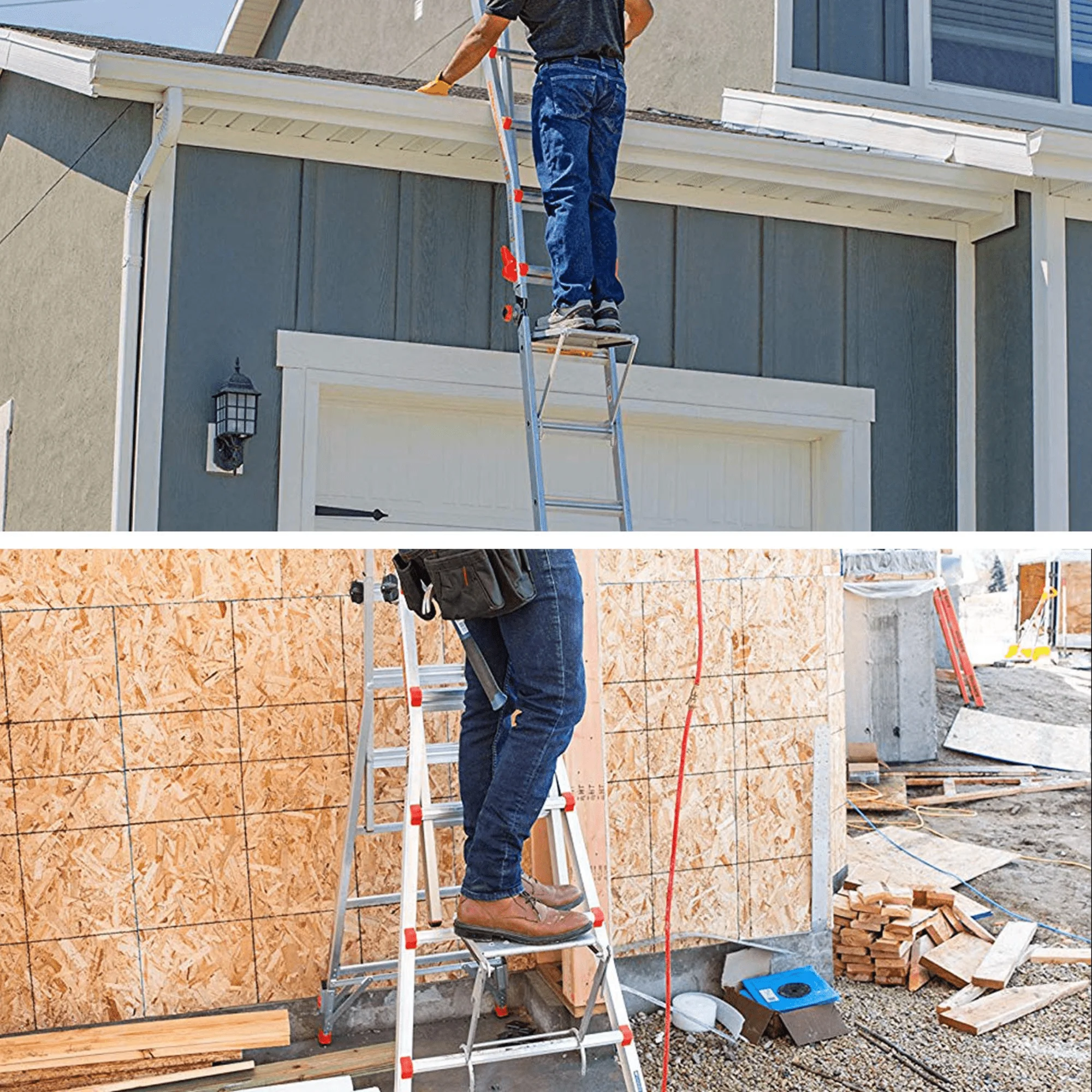 Universal Fit Aluminum Ladder Extension Platform - Image 4
