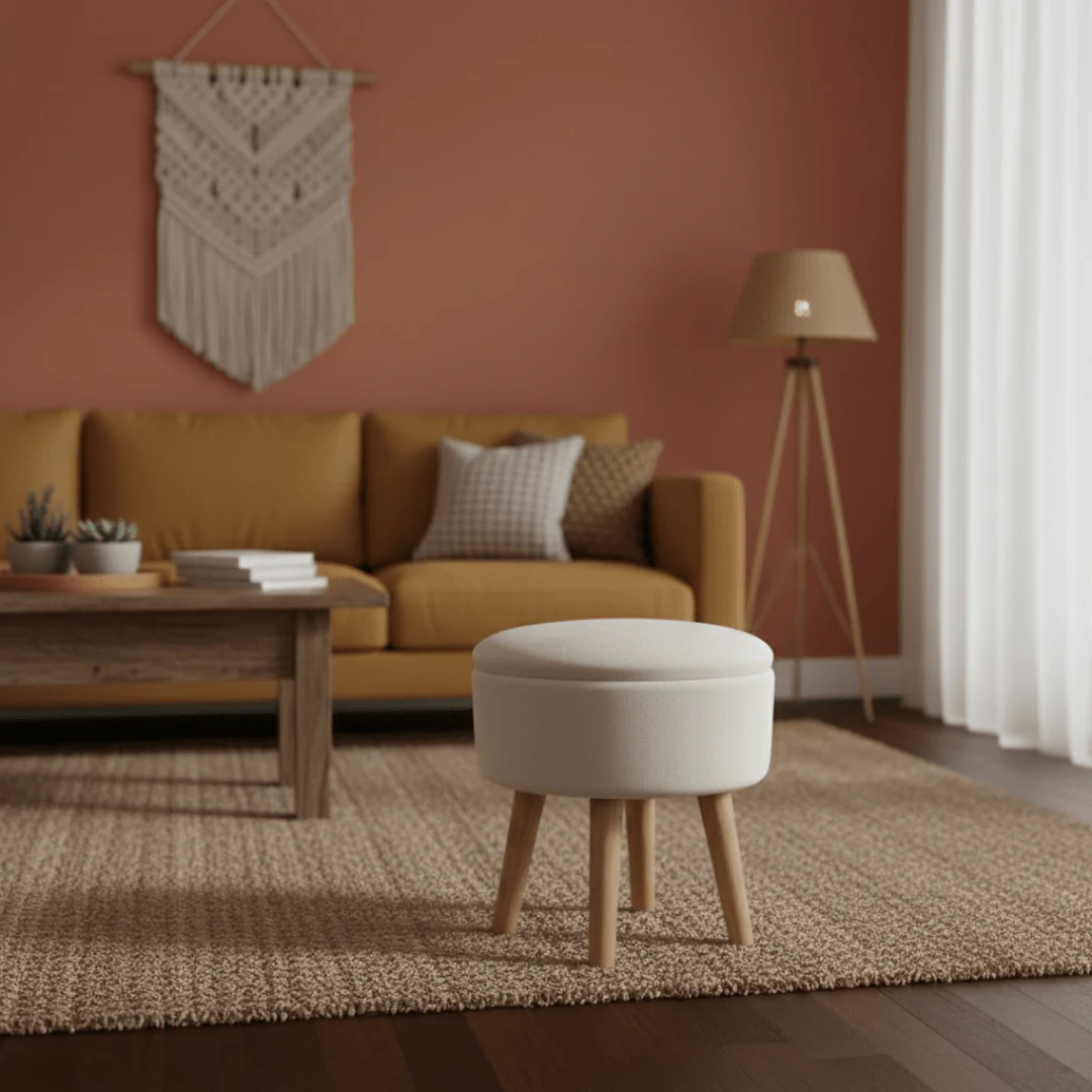 Urban Living Space-Saving Multi-Purpose Modern Stool - Image 3