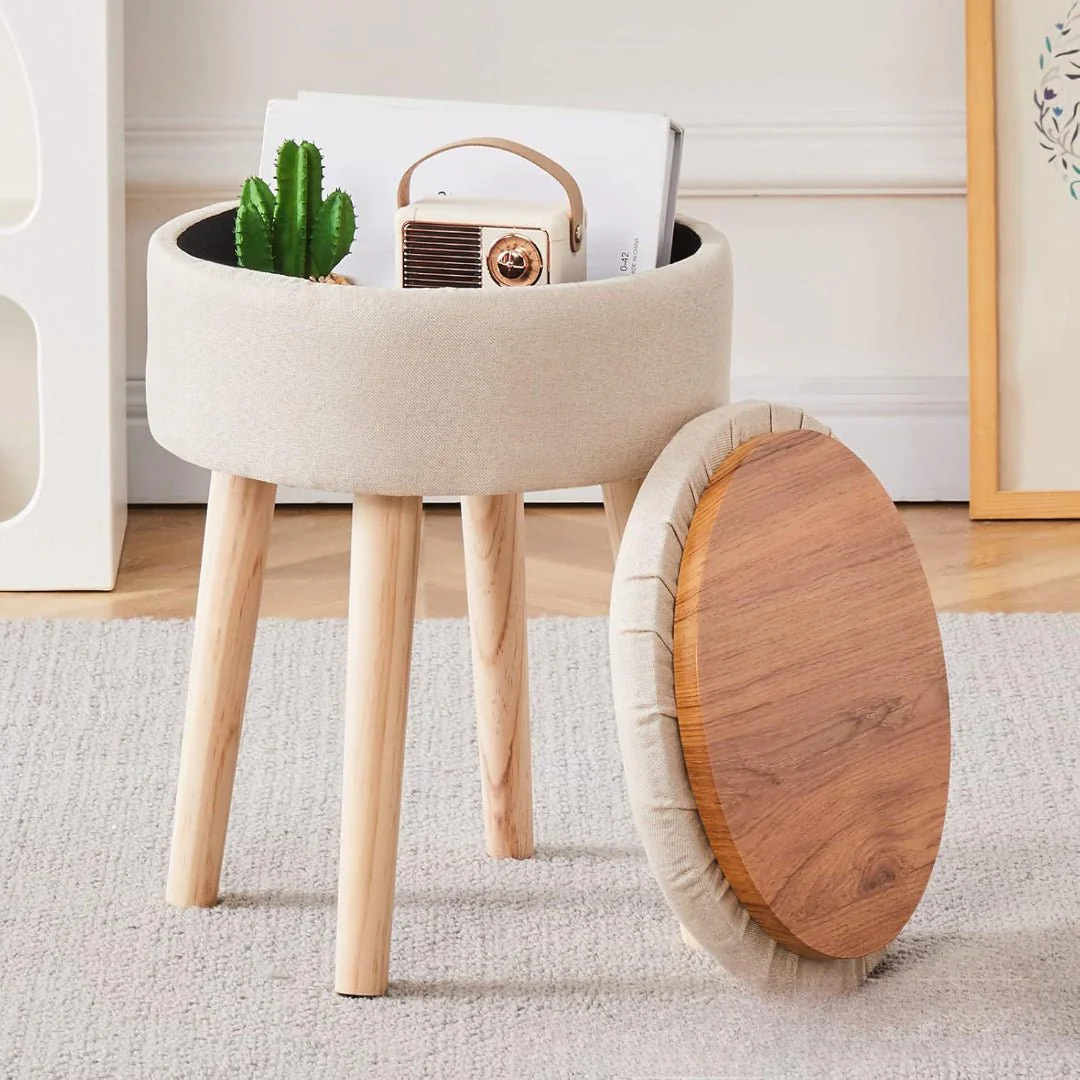 Urban Living Space-Saving Multi-Purpose Modern Stool - Image 4