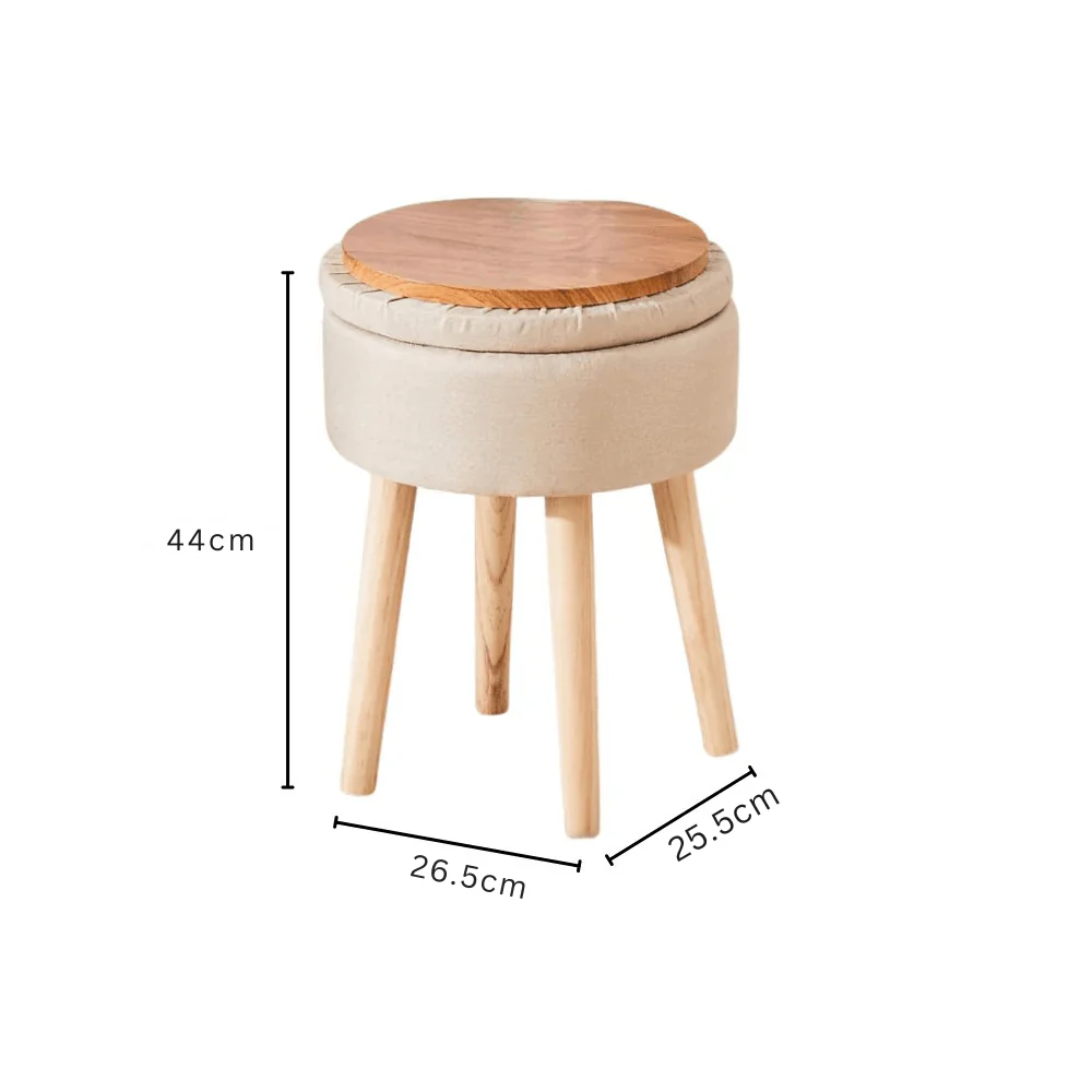 Urban Living Space-Saving Multi-Purpose Modern Stool - Image 7
