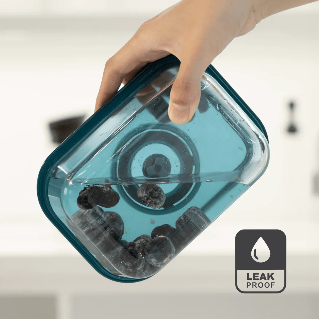 Vacuum Glass Storage Container with Date Tracker Lid - Image 5