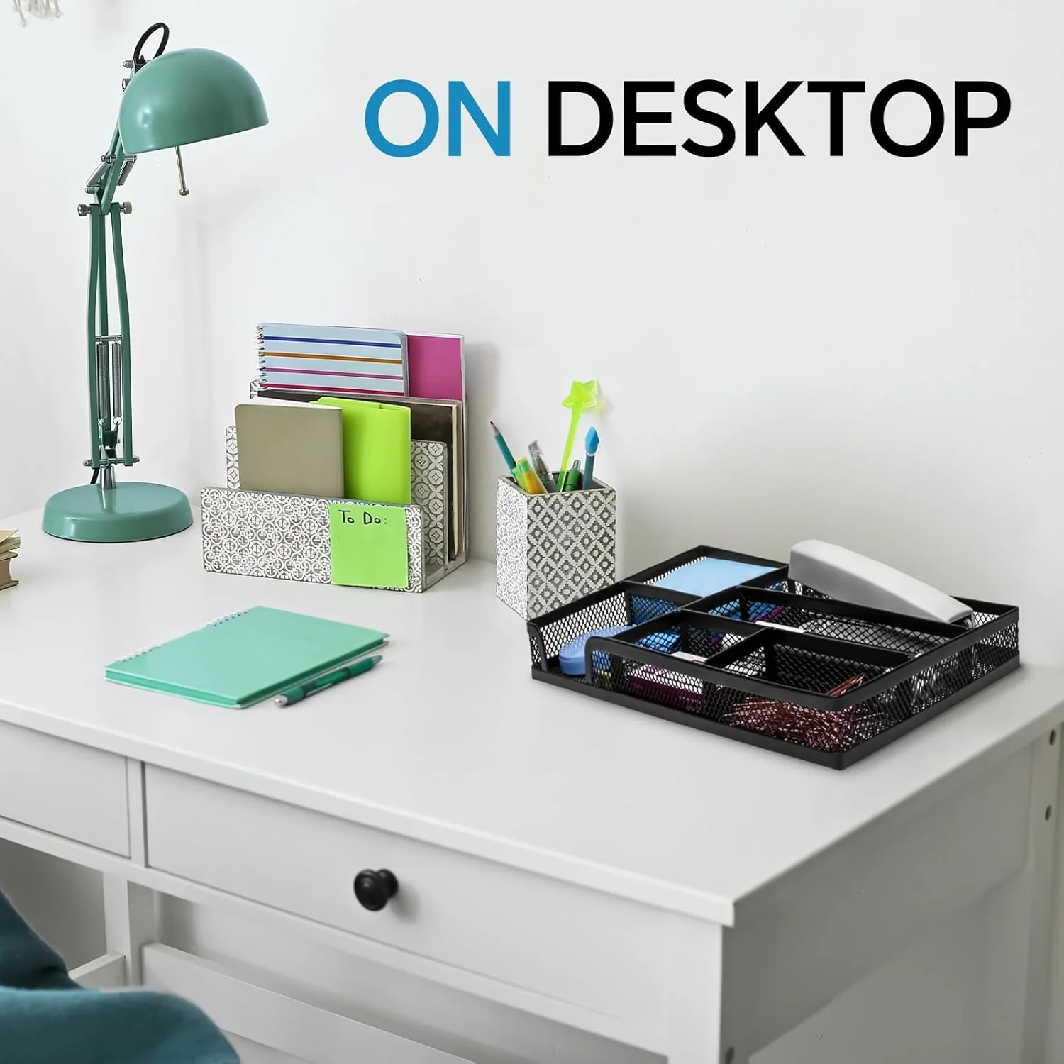 Versatile 6-Compartment Desk Drawer Organizer - Image 3