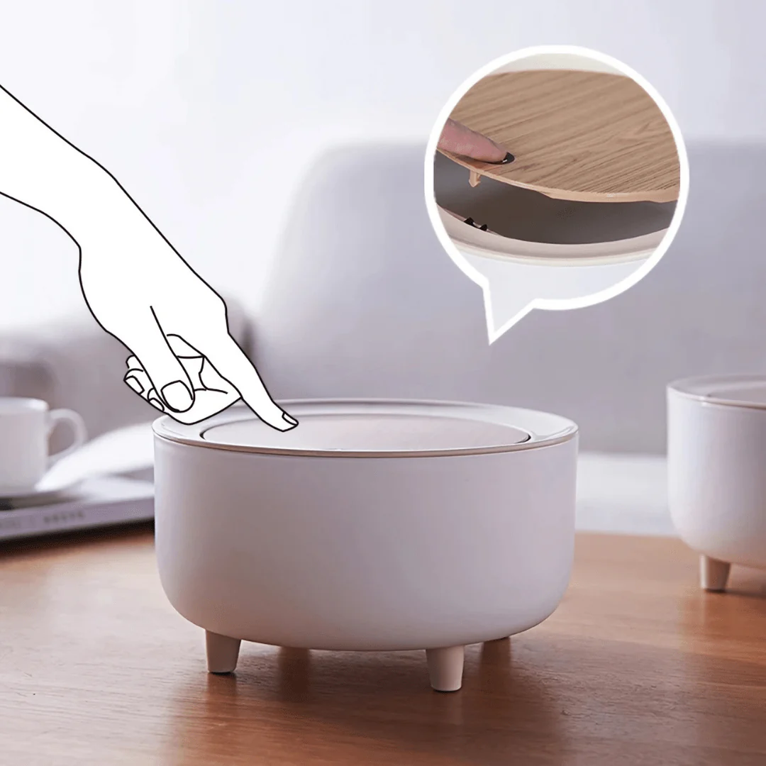 Versatile Desktop Small Trash Can - Image 4