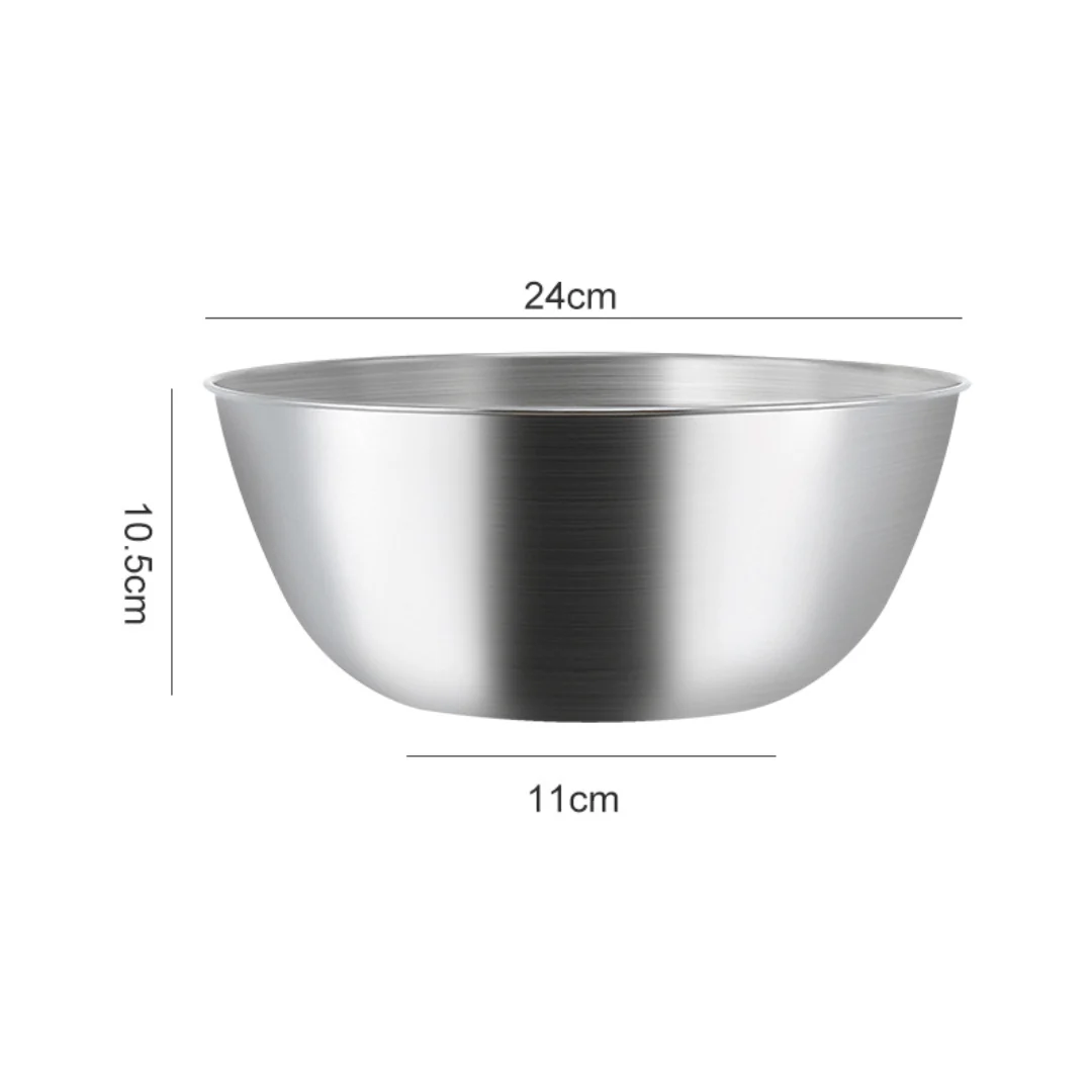 Versatile Stainless Steel Food Bowls - Image 8