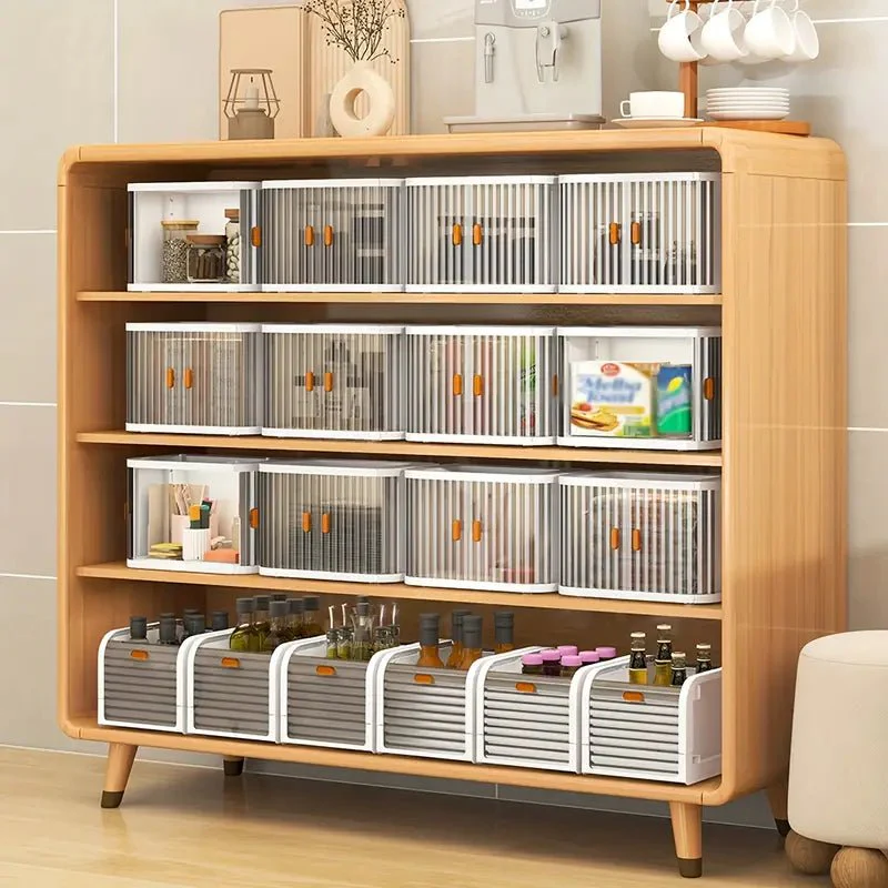 Versatile Transparent Folding Storage Shelf - Image 5