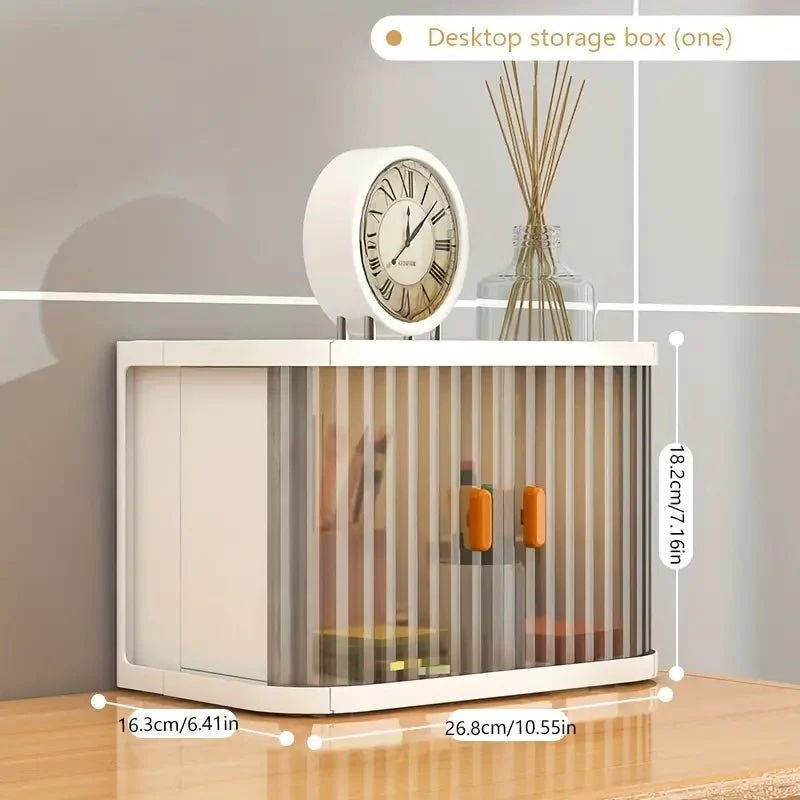 Versatile Transparent Folding Storage Shelf - Image 7