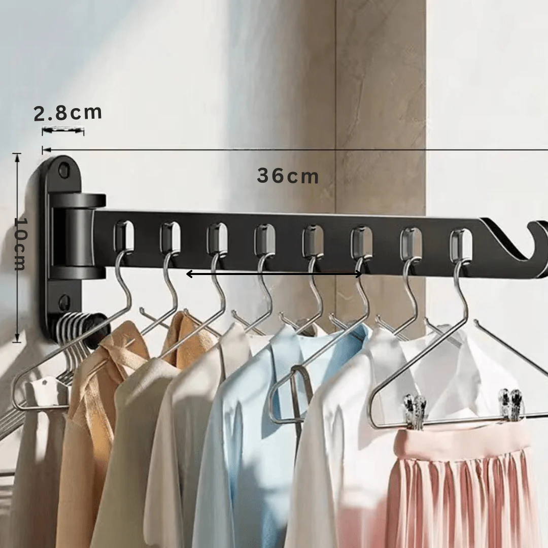 Wall Flex 180° Rotating Drying Rack - Image 7