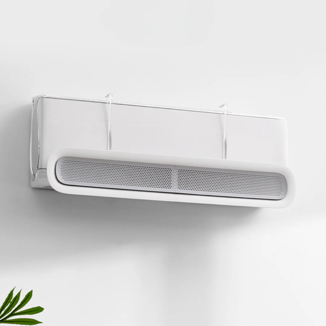 Wall-Mounted Air Conditioner Wind Deflector With Adjustable Wings - Image 3