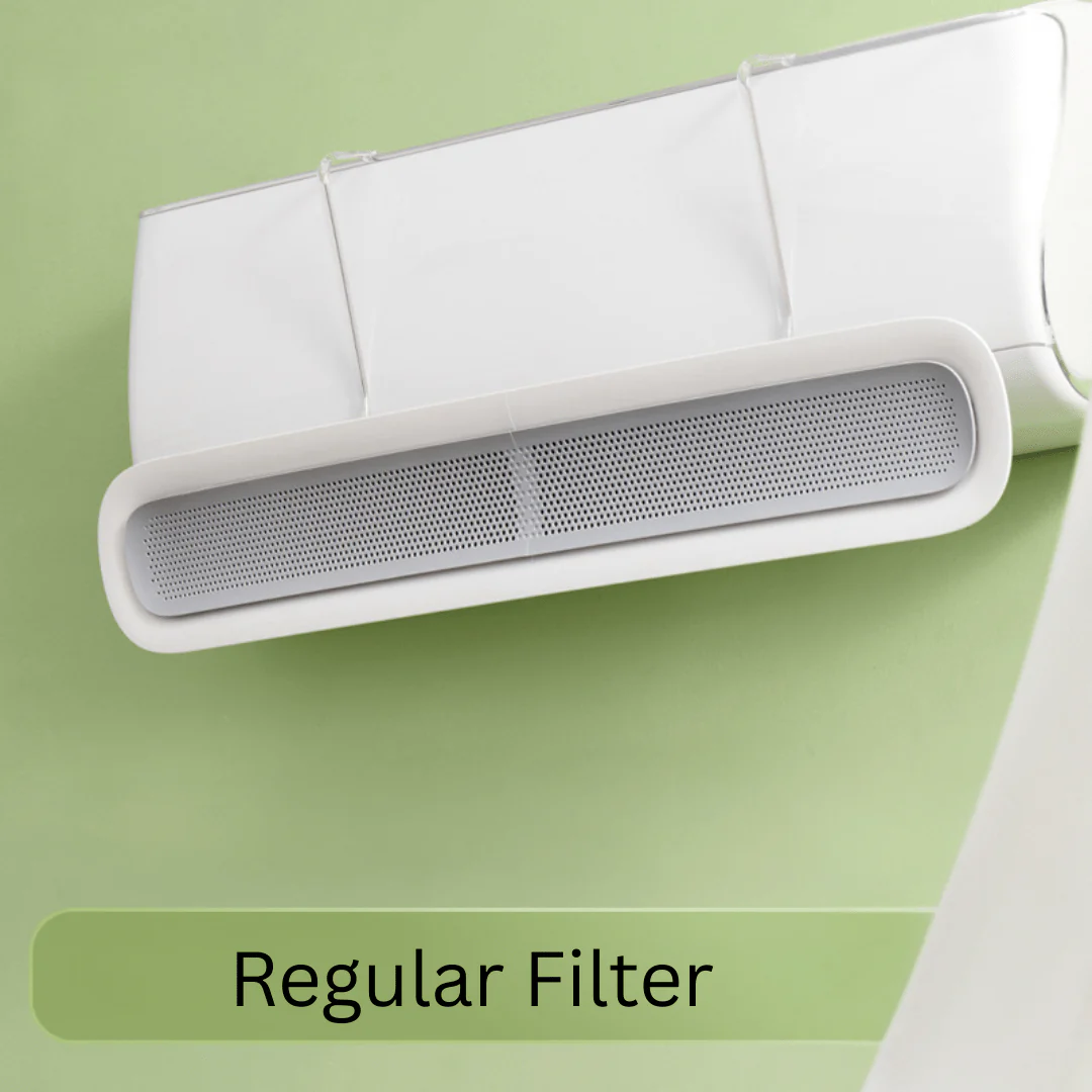 Wall-Mounted Air Conditioner Wind Deflector With Adjustable Wings - Image 6