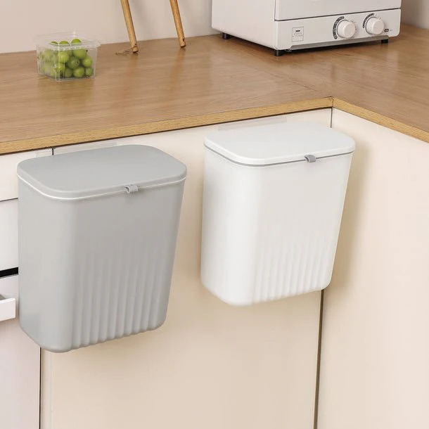 Wall-Mounted Hanging Slide Cover Bin - Image 3