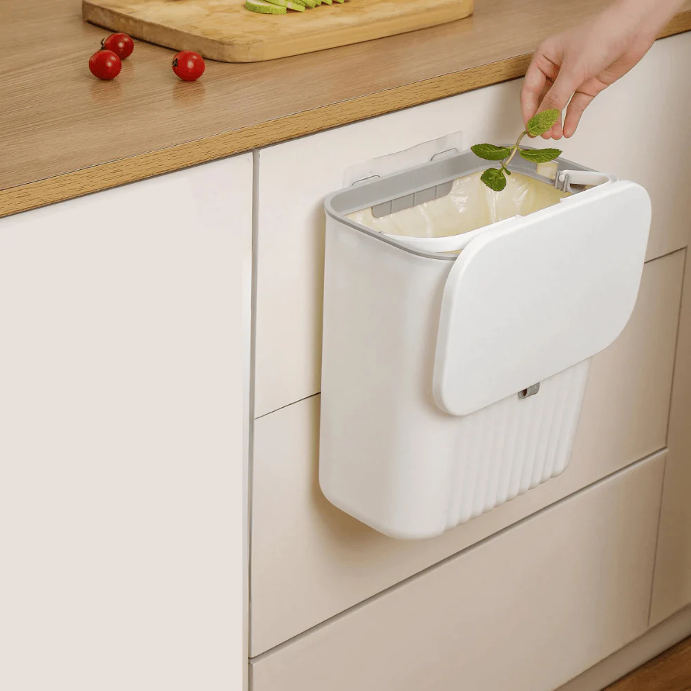 Wall-Mounted Hanging Slide Cover Bin - Image 6