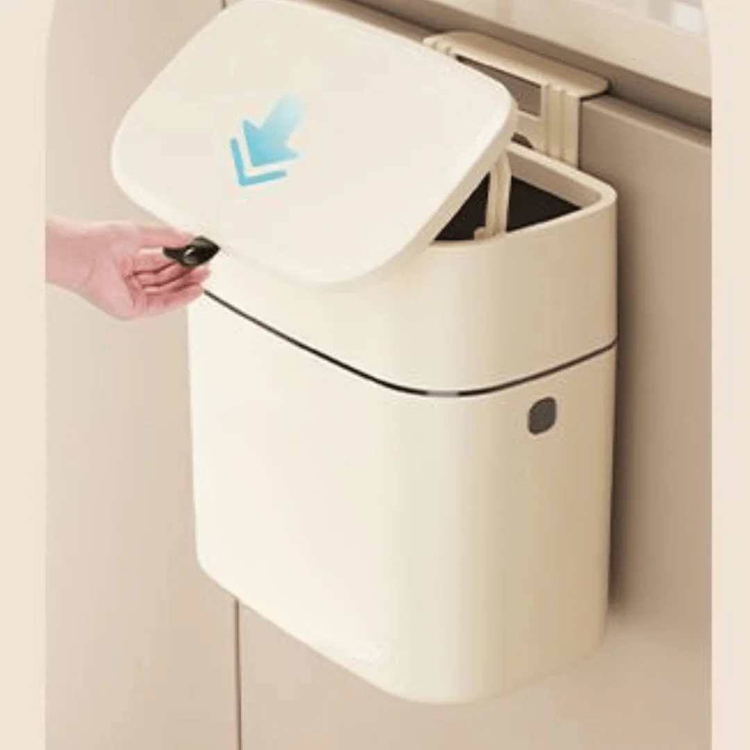 Wall-Mounted Modern Hanging Trash Can - Image 4