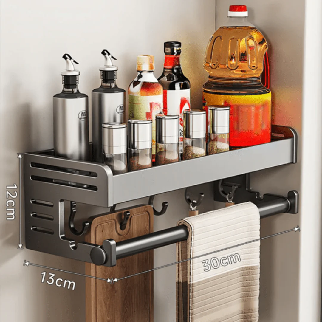 Wall-Mounted Multifunctional Spice Rack - Image 5