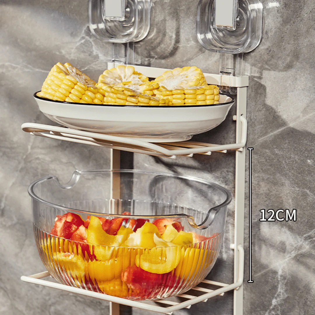 Wall-Mounted Multifunctional Storage Rack - Image 3