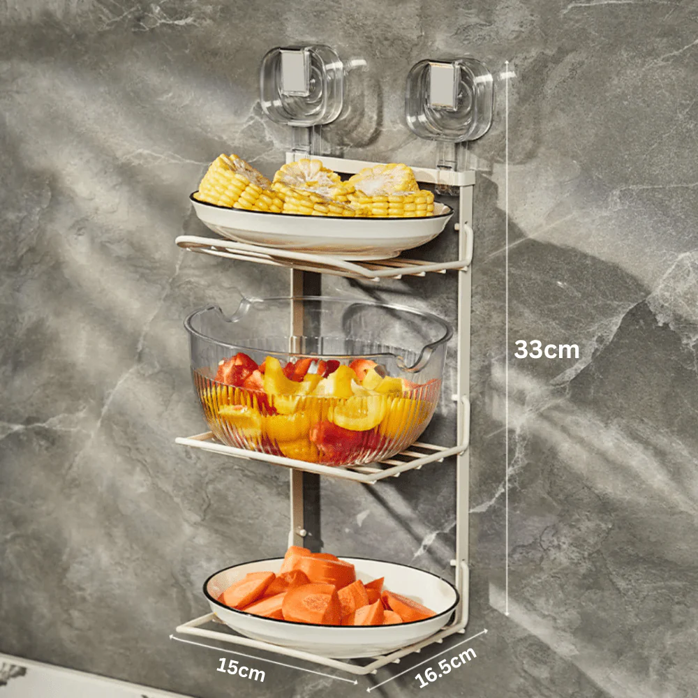 Wall-Mounted Multifunctional Storage Rack - Image 8