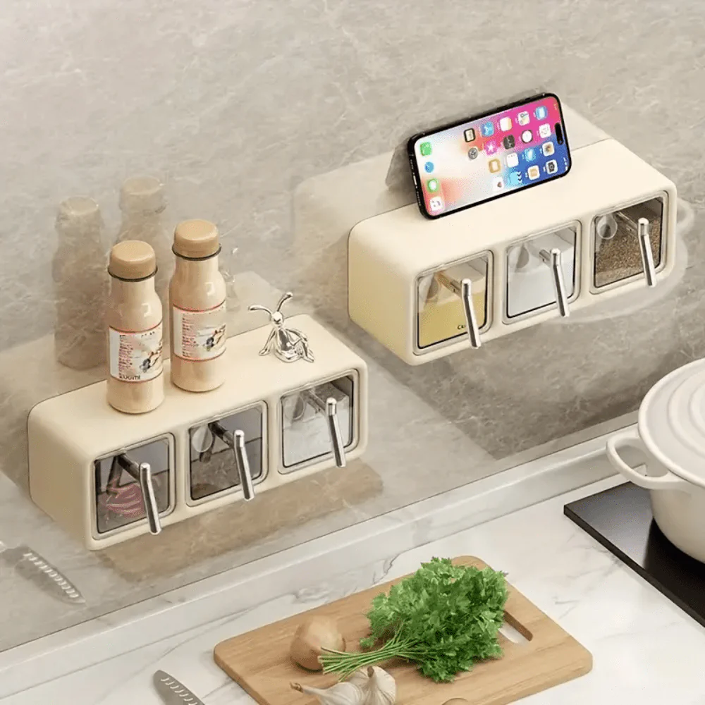 Wall-Mounted Seasoning Box Set - Image 3