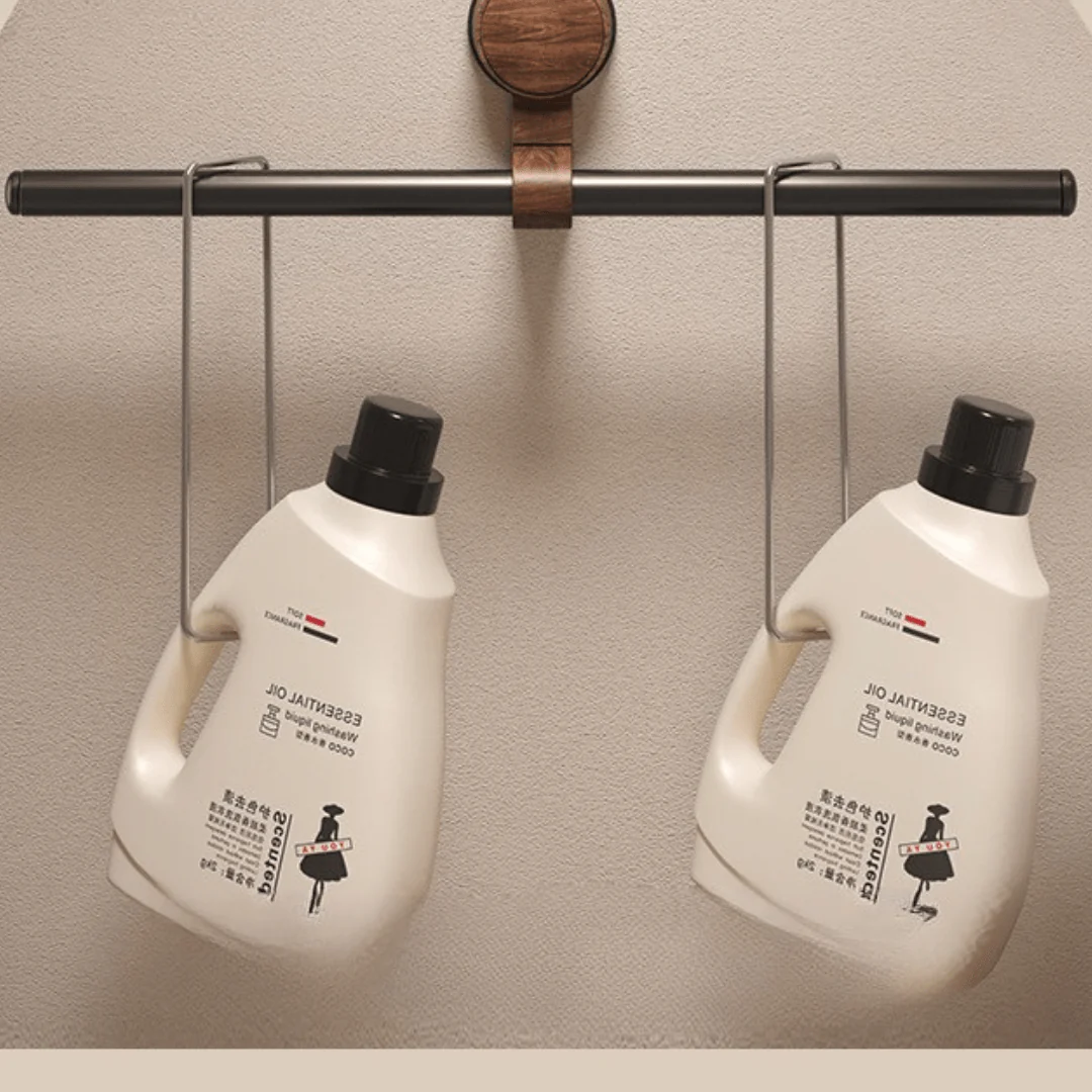Multi-Purpose Plastic Vacuum Suction Storage Hang Bar (60cm) - Image 3