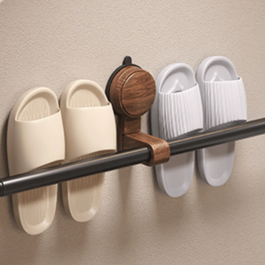 Multi-Purpose Plastic Vacuum Suction Storage Hang Bar (60cm) - Image 5