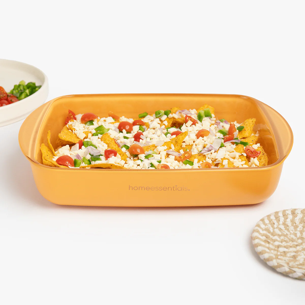 Yellow Rectangular Non-Stick Baking Dish - Image 2